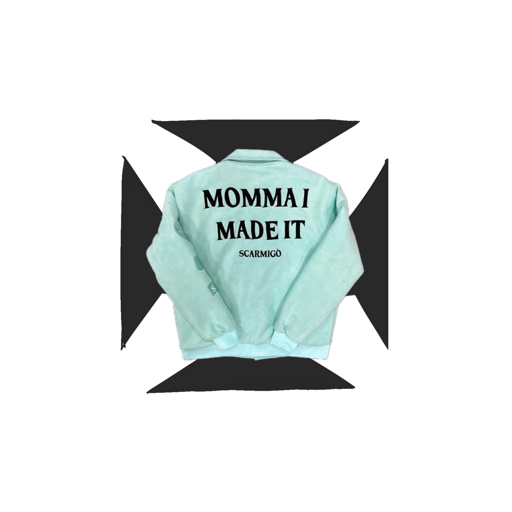 Momma i made it varsity jacket (Oversized)